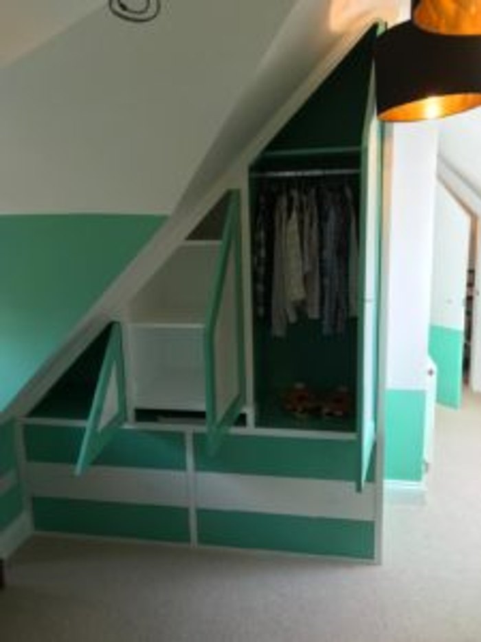Finished child&rsquo;s bedroom decorating project